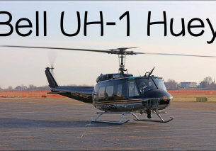 1968 Bell UH-1 Huey helicopter review   how to fly