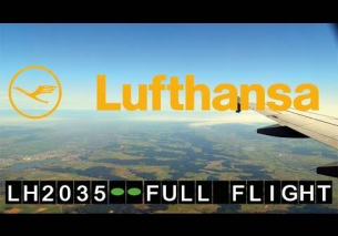 Lufthansa A320 LH 2035 Berlin Tegel – München | Full Flight