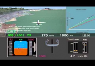 Asiana Flight 214 Crash NTSB Animation