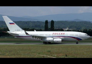 Rossiya Special Flight Squadron Ilyushin IL-96 landing at Graz Airport | RA-9601