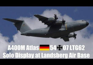 Airbus A400M Atlas German Air Force 54 07 Solo Display