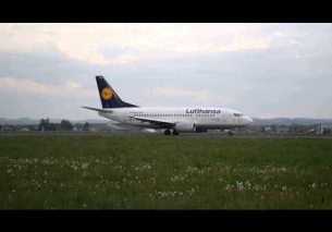 Lufthansa B737 Takeoff Flughafen Graz | D-ABIH