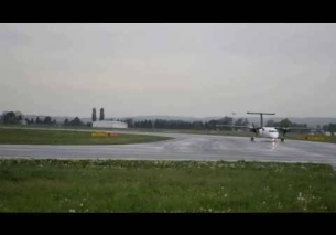 InterSky DHC-8 Landung Flughafen Graz | OE-LSB